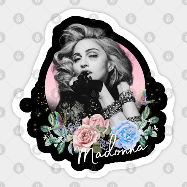 madonna vintage Sticker by BandarTogel05